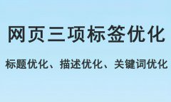 网页标题标签优化，描述标签优化