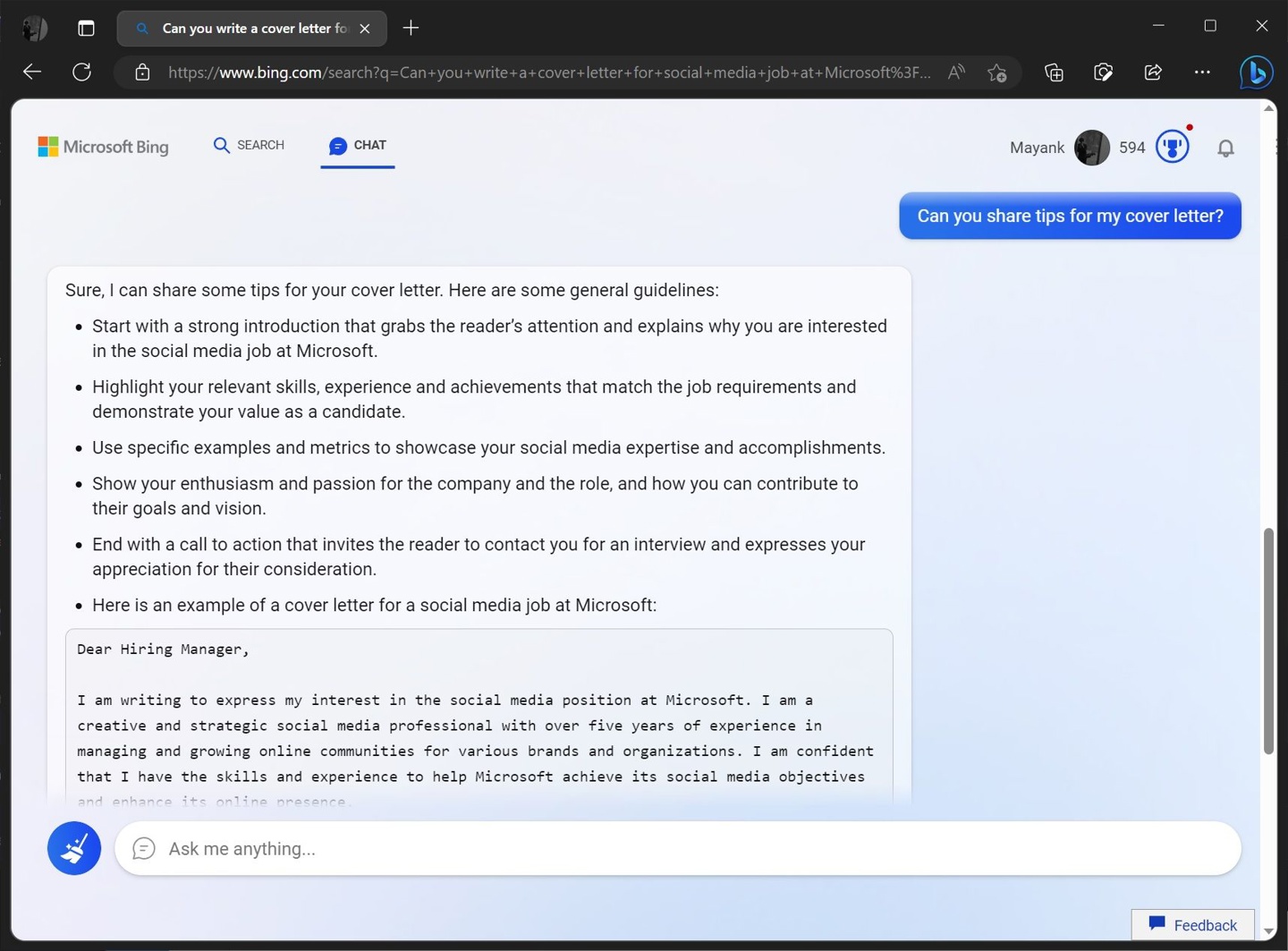 iOS 和 Android 移动版即将到来,微软已向申请用户开放基于 ChatGPT 的全新必应(Bing)