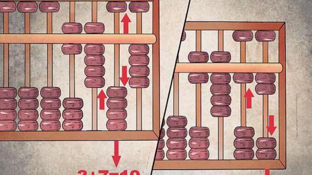 4种方法来使用算盘