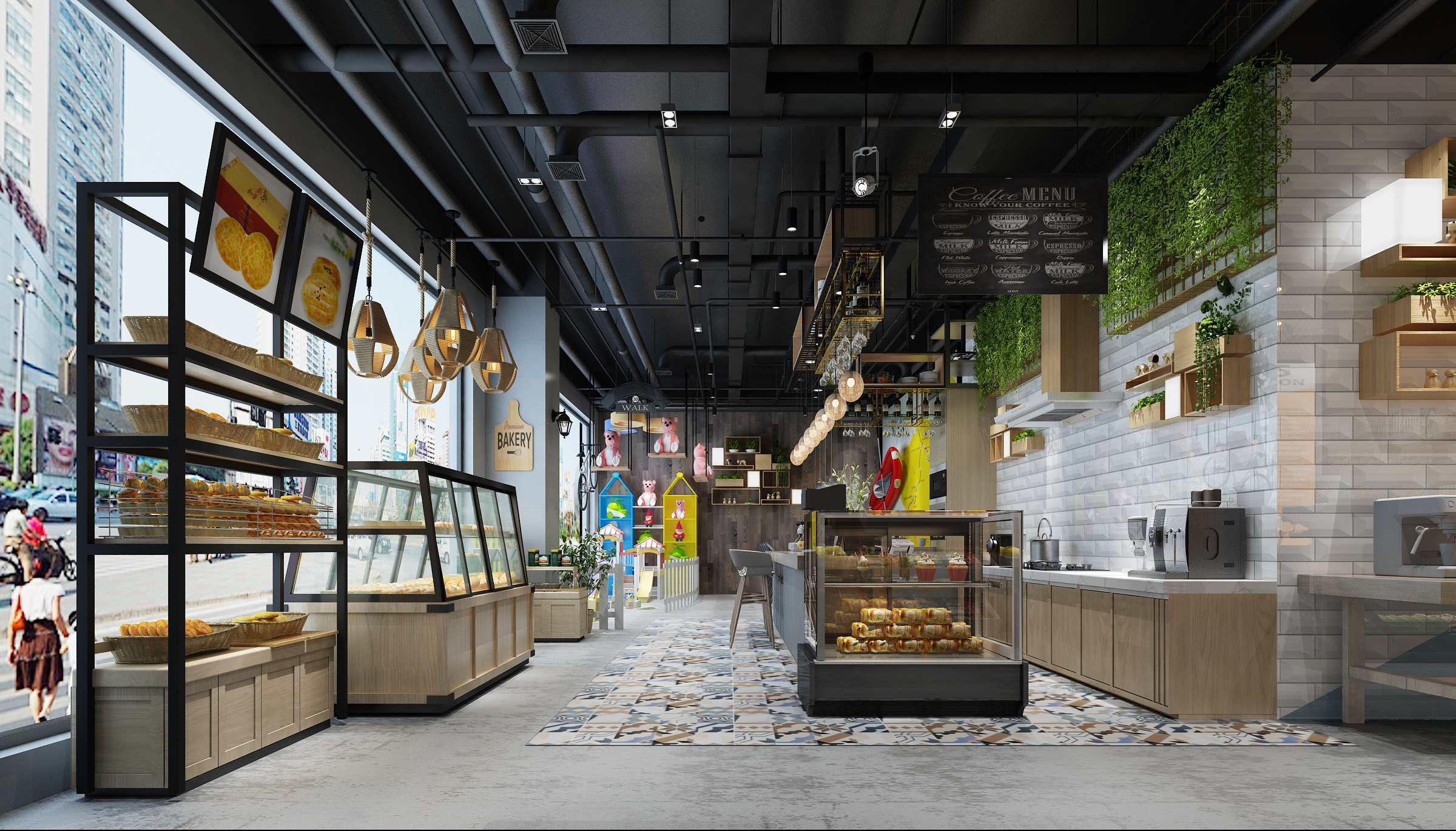 三,生鲜超市装修设计要注意其通风设计