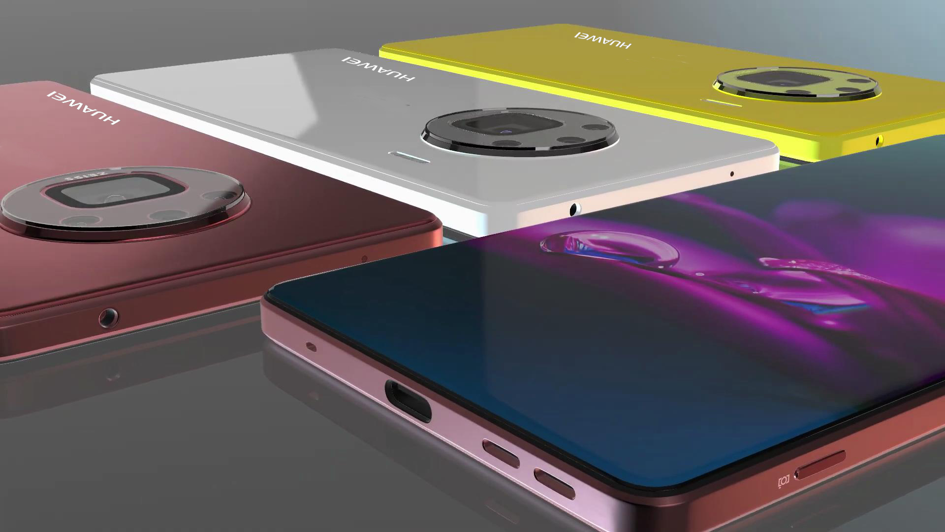 华为mate40pro概念图:劝你别犹豫了,无刘海直面屏豪横